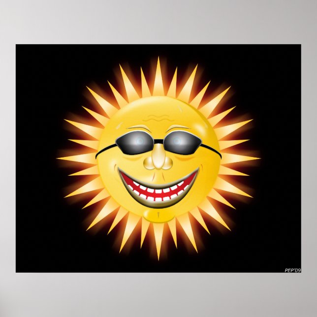 Poster Smiling Sunshine (Devant)
