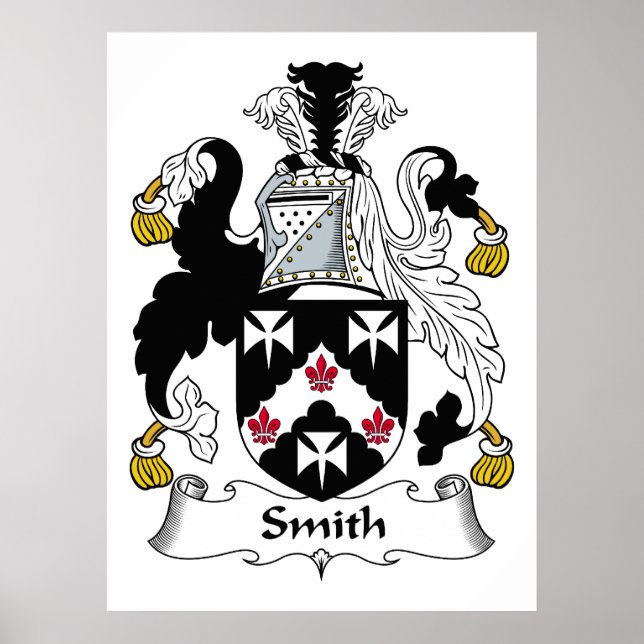 Poster Smith Family Crest (Devant)
