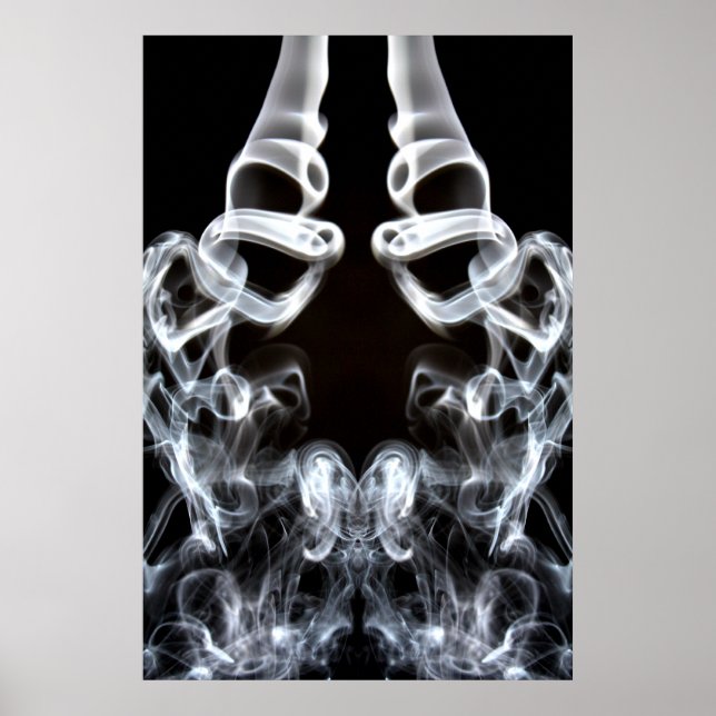 Poster Smokey Waves (Devant)