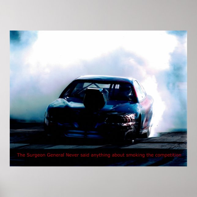 POSTER SMOKING THE COMPETITION (Devant)
