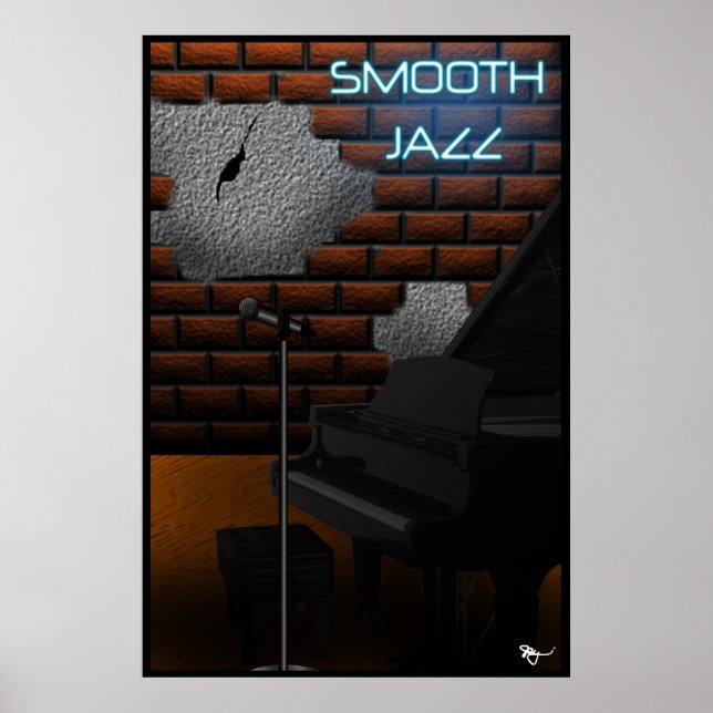 Poster Smooth Jazz (Devant)