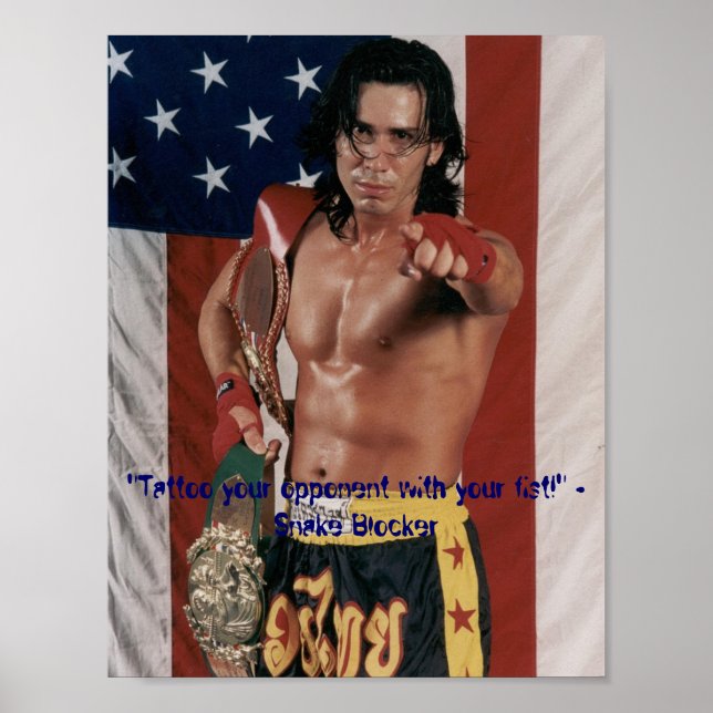 Poster Snake Blocker (Snakeism 68) (Devant)