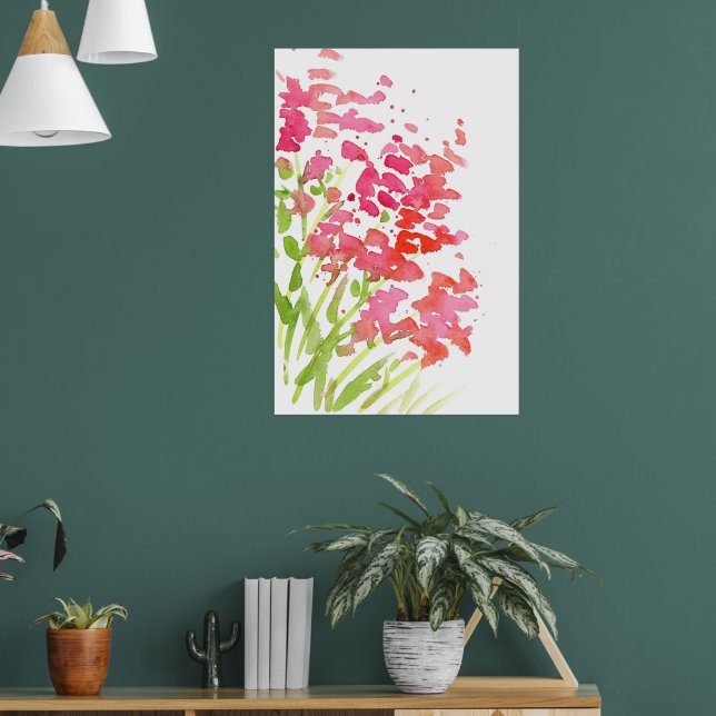 Poster Snapdragons Abstraits (Salon 1)