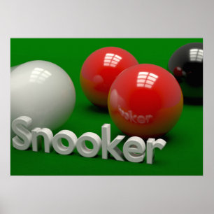 Poster Snooker