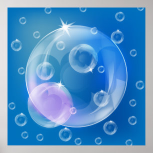Poster Soap bubbles