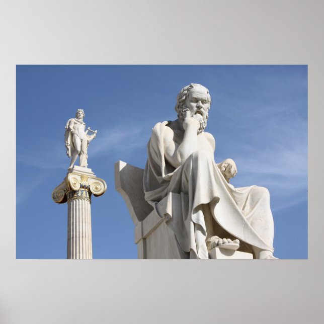 Poster Socrates et Apollo (Devant)