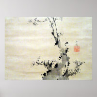 Soga Shohaku Branche de Plum en fleurs