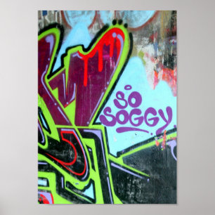 Poster Soggy graffiti