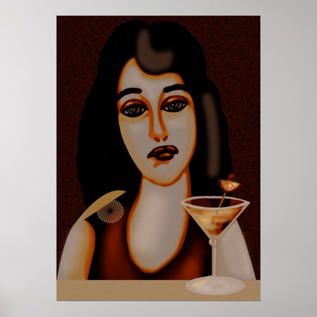 Poster Soirée cocktail (Devant)