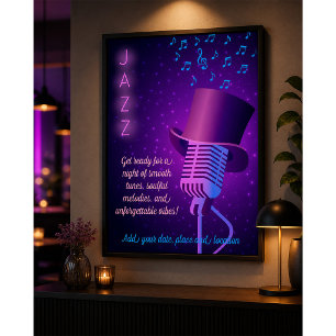 Poster Soirée Jazz