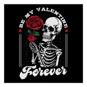Poster Sois Ma Saint-Valentin Pour Toujours