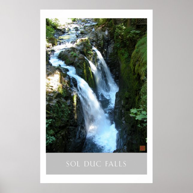Poster Sol Duc Falls-Print (Devant)