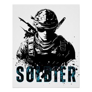 Poster Soldat