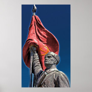 Poster Soldat communiste de l'Armée de libération