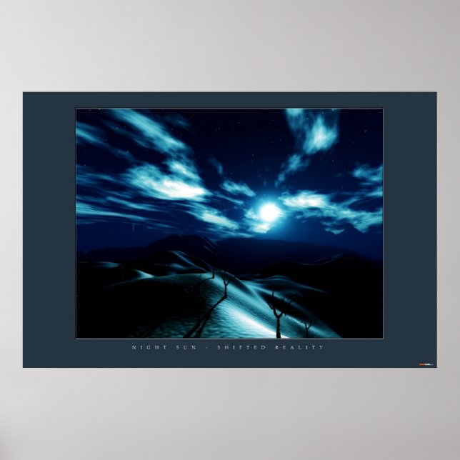 Poster Soleil de nuit (Devant)