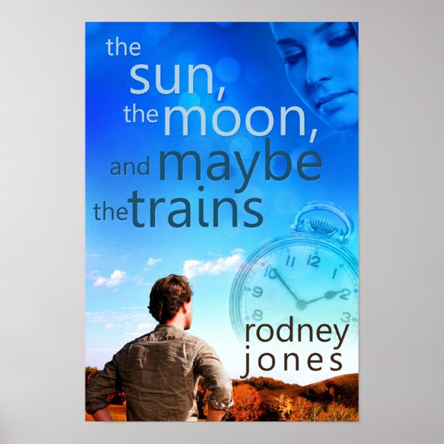 Poster Soleil, Lune, Trains (Devant)
