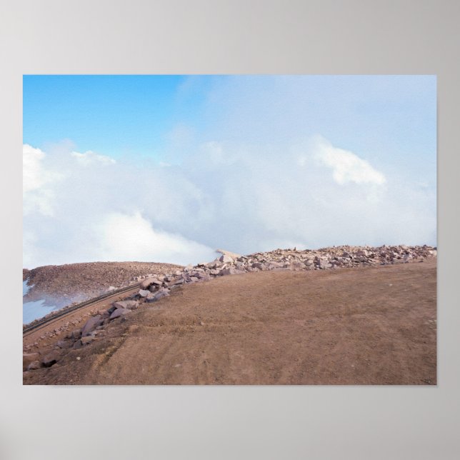 Poster Sommet de Pikes Peak (Devant)