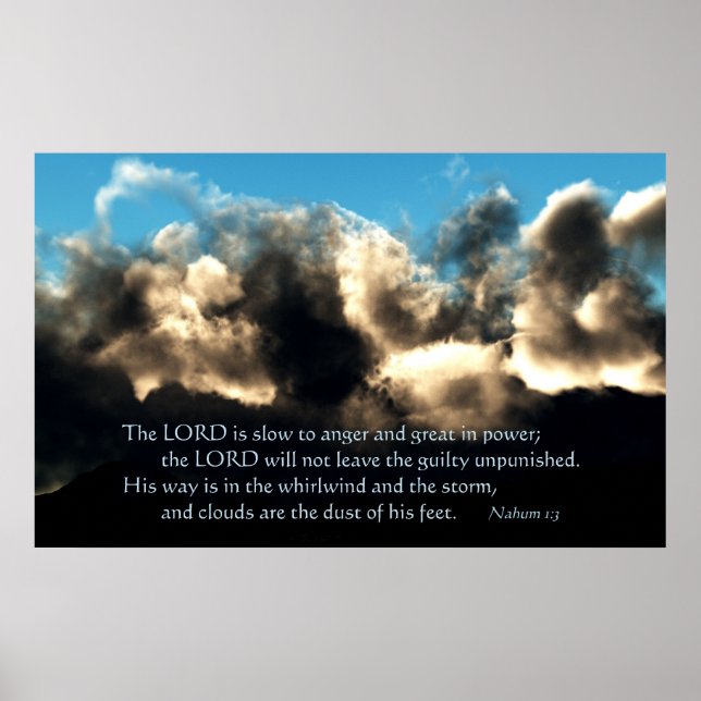 Poster Son chemin est dans le Whirlwind (Devant)