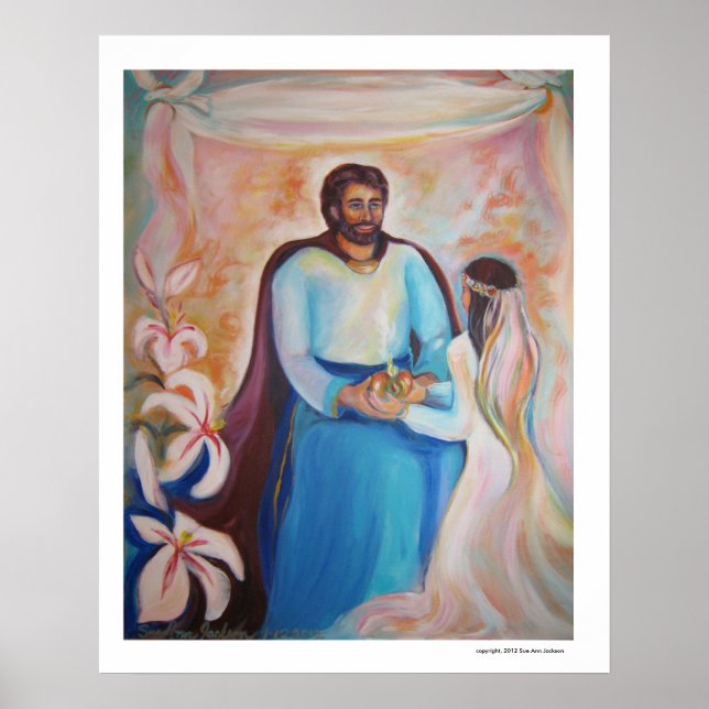 Poster Son des Lilies par Sue Ann Jackson (Devant)