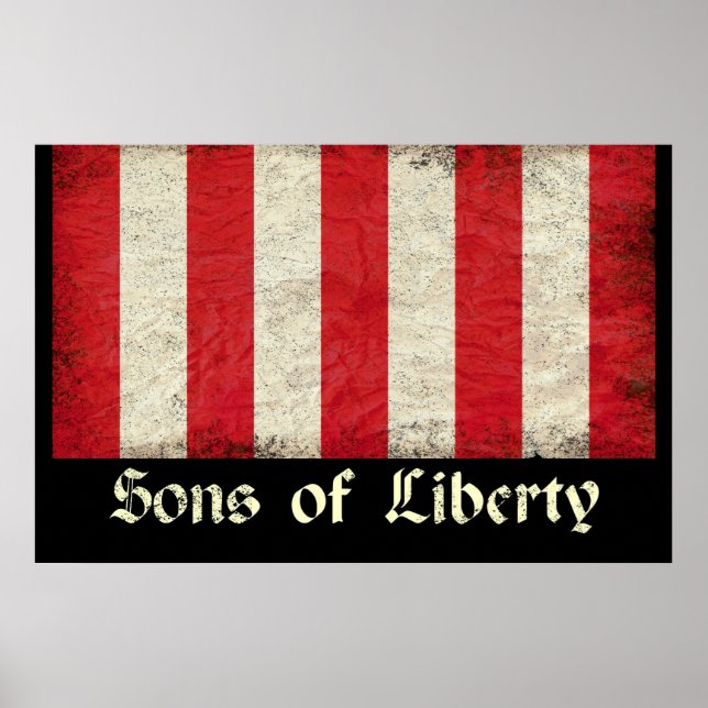 Poster Sons of Liberty Flag (Devant)