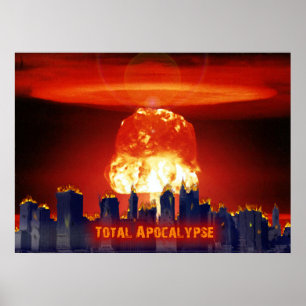 Poster Sort malheureux imminent