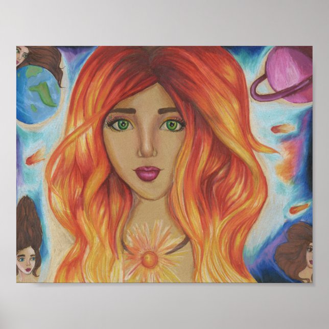 Poster Sortez de cette fille du monde (Devant)