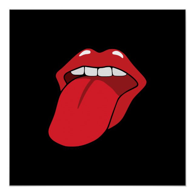 Poster Sortie de langue (Devant)