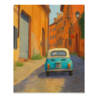 Poster Sortie rapide - Original Rome Mémoire de voyage