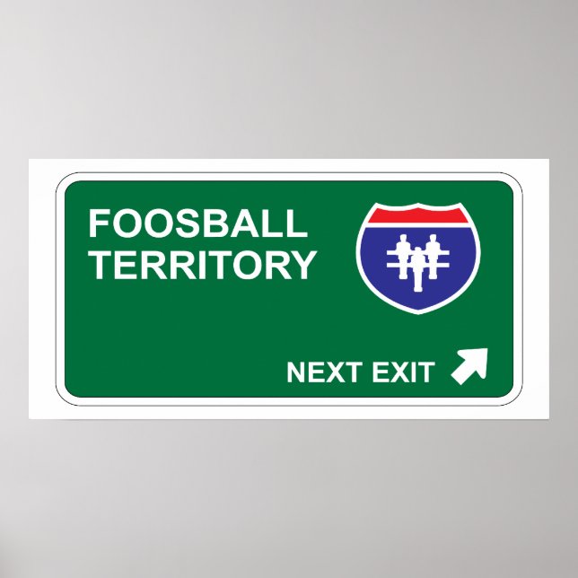 Poster Sortie suivante du football (Devant)