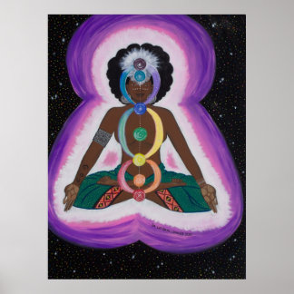 Poster Soul Sista Méditation sur les chakras