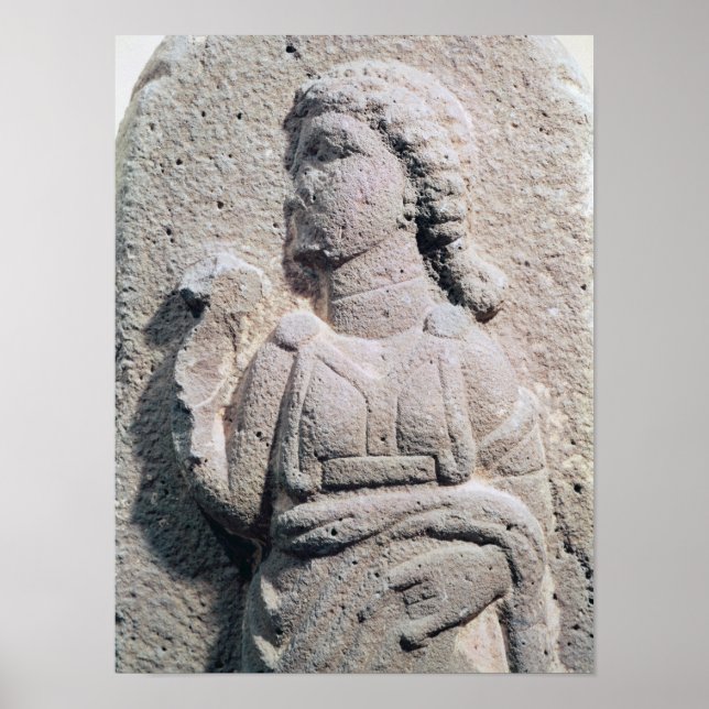 Poster Soulagement représentant une femme hittite dans (Devant)