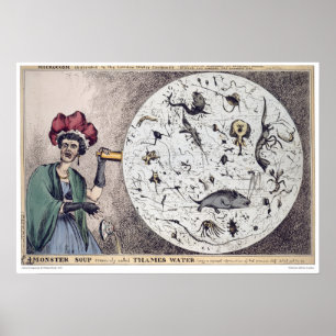 Poster Soupe au monstre d'eau de la Tamise