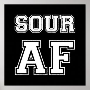 POSTER SOUR AF