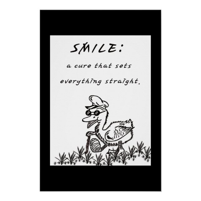 POSTER SOURIRE QUI GARDE (Devant)