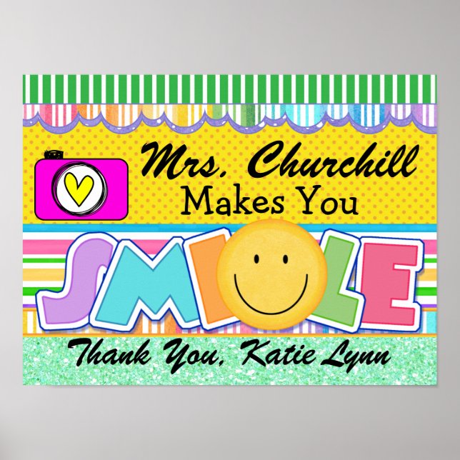 POSTER SOURIRE ! - SRF (Devant)