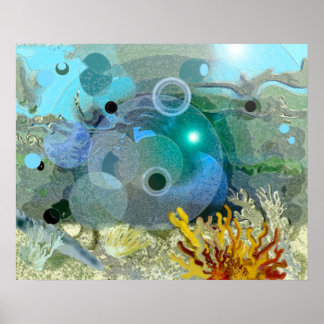 Poster sous la mer 2