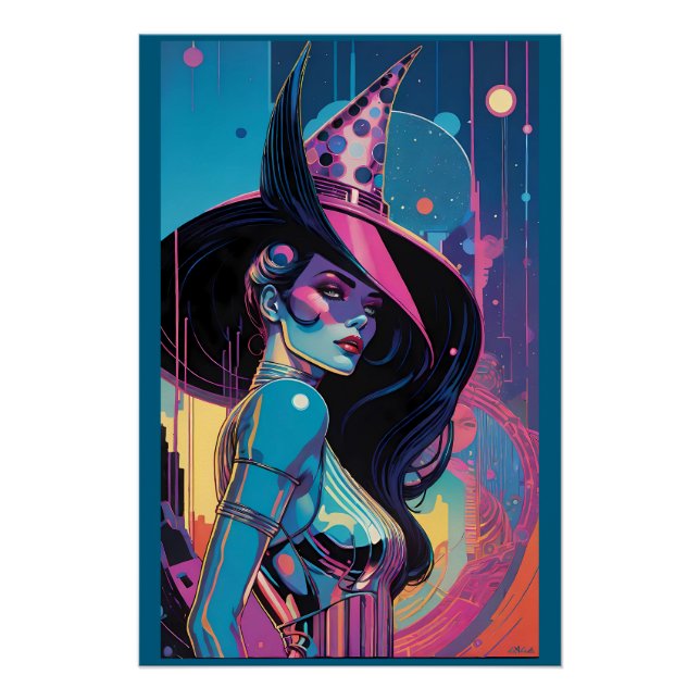 Poster Sous le charme de l'Astro-sorcière (Devant)