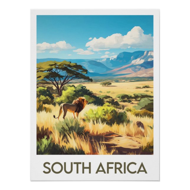 Poster South Africa (Devant)
