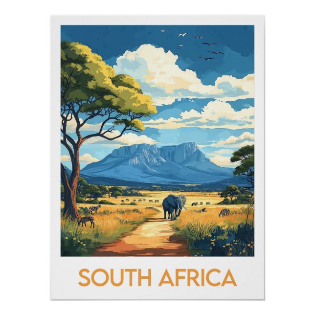 Poster South Africa (Devant)