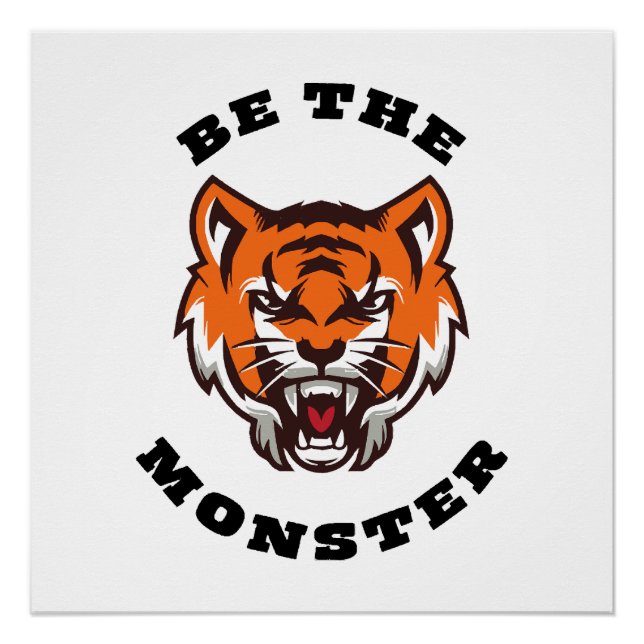 POSTER SOYEZ LE MONSTRE (Devant)