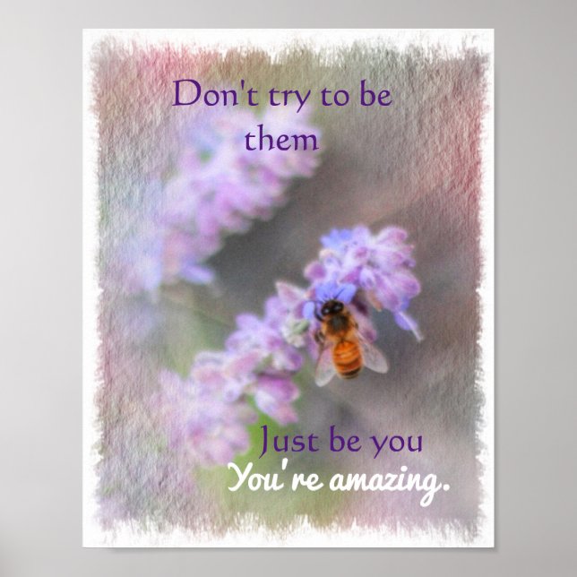 Poster Soyez votre auto-affiche Extraordinaire (Devant)