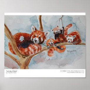 Poster "Soyons amis" Imprimer