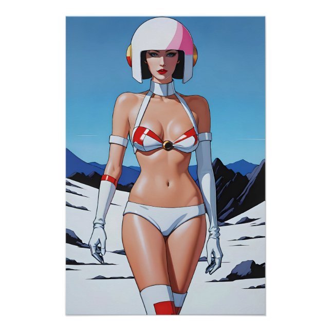 Poster Space Is the Place - Ken Gage Art (Devant)