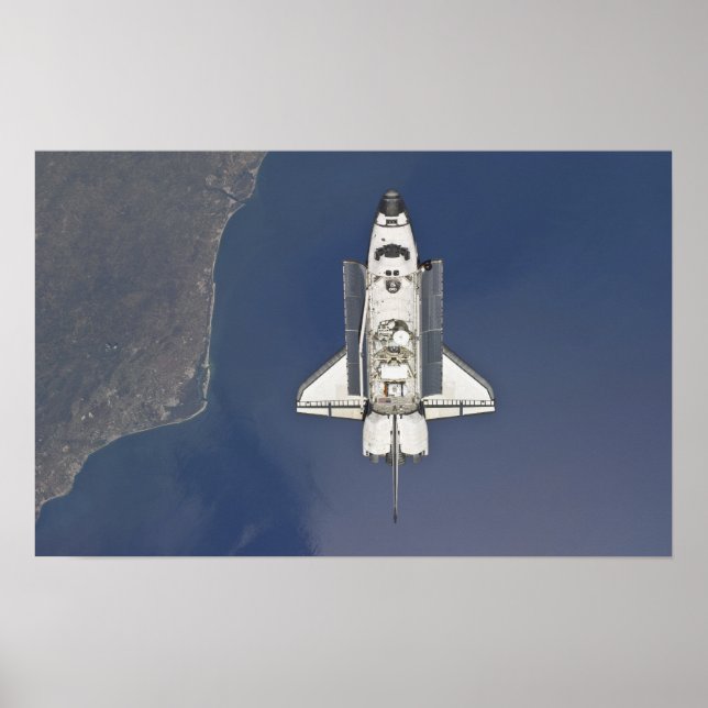 Poster Space shuttle Atlantis (Devant)