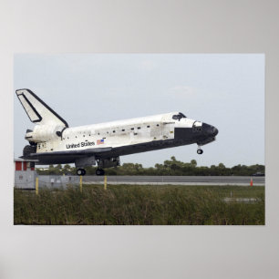 Poster Space Shuttle Discovery touche 2