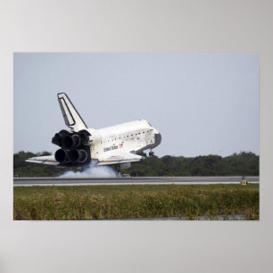 Poster Space Shuttle Discovery touche 3
