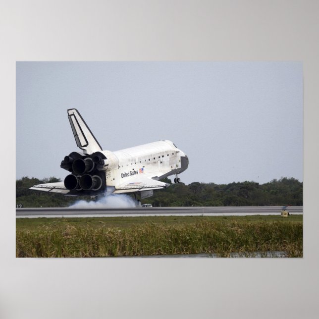 Poster Space Shuttle Discovery touche 3 (Devant)