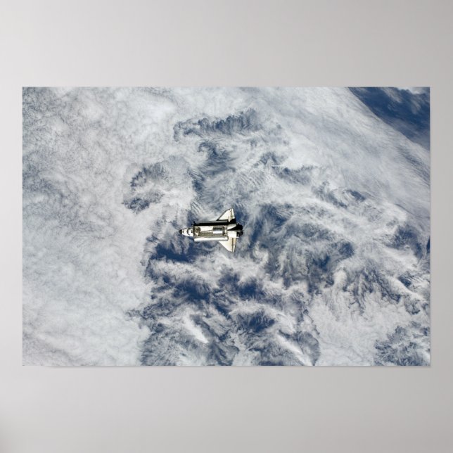Poster Space Shuttle Endeavour 12 (Devant)