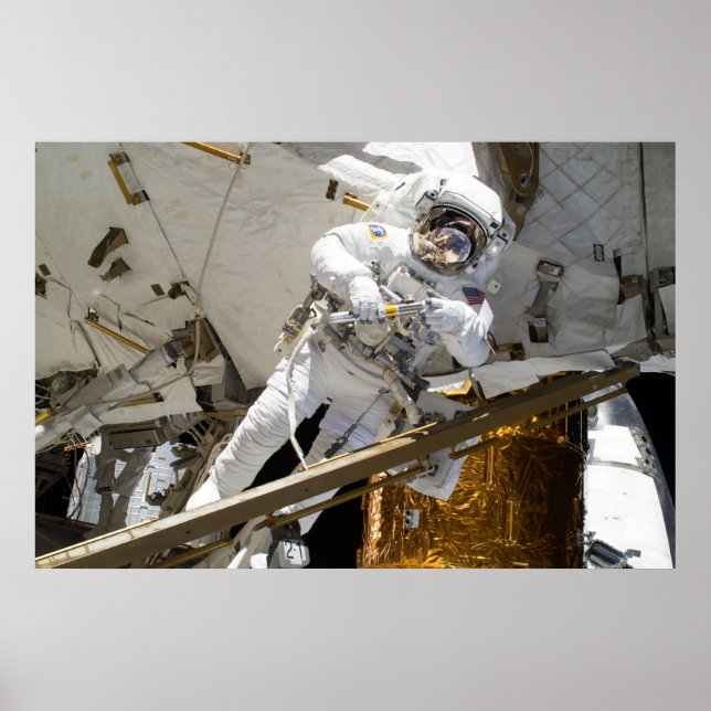 Poster Spacewalk (STS-133) (Devant)