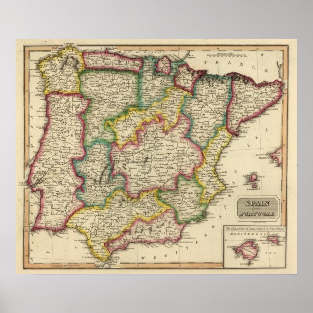 Poster Spain and Portugal 19 (Devant)